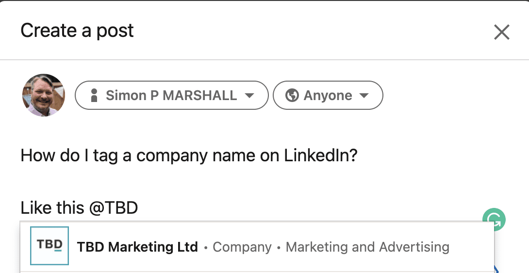 how-do-i-tag-someone-a-company-in-a-linkedin-post-tbd-marketing